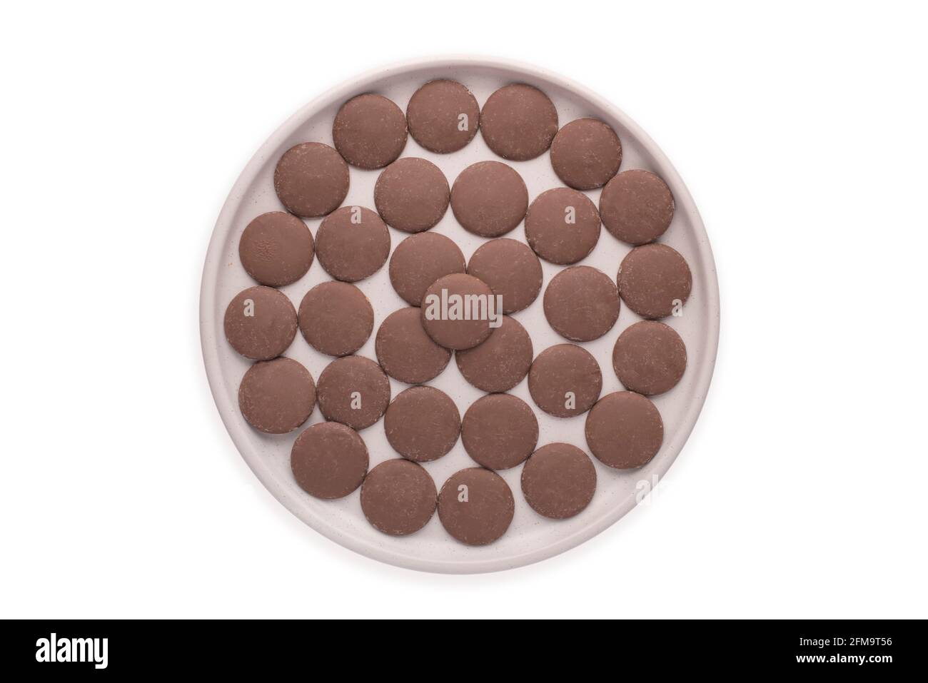 Giant Chocolate Buttons Cut Out Stock Images & Pictures Alamy