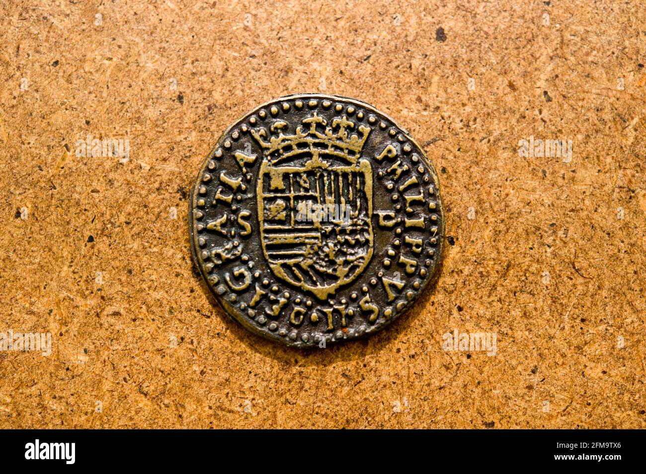 antique medieval coin Stock Photo - Alamy