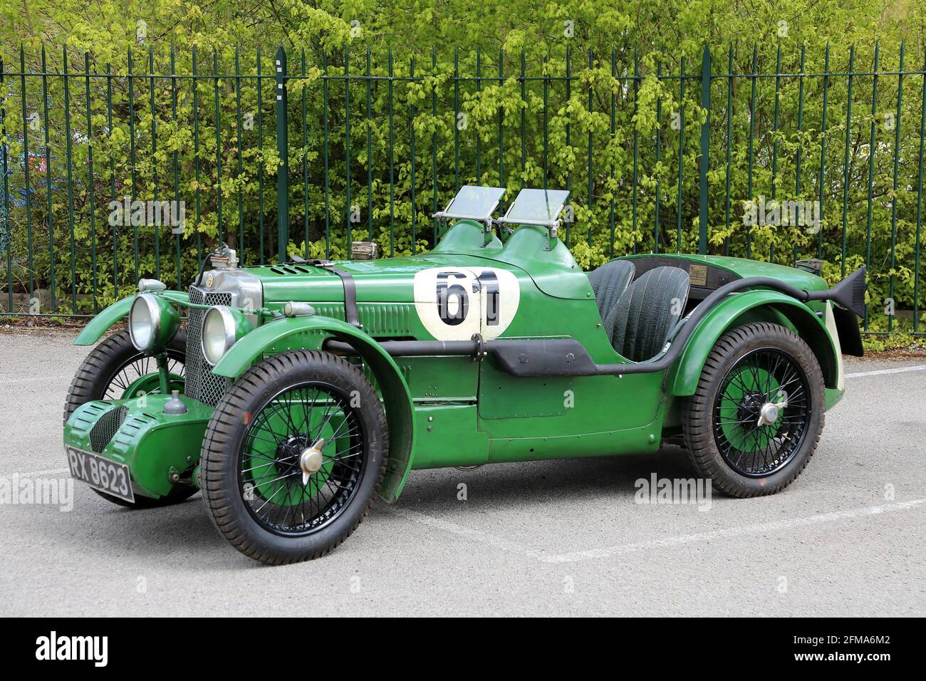MG C Type 'Montlhery' Midget (1931 Earl of March Team Car), Brooklands Museum, Weybridge, Surrey, England, Great Britain, United Kingdom, UK, Europe Stock Photo