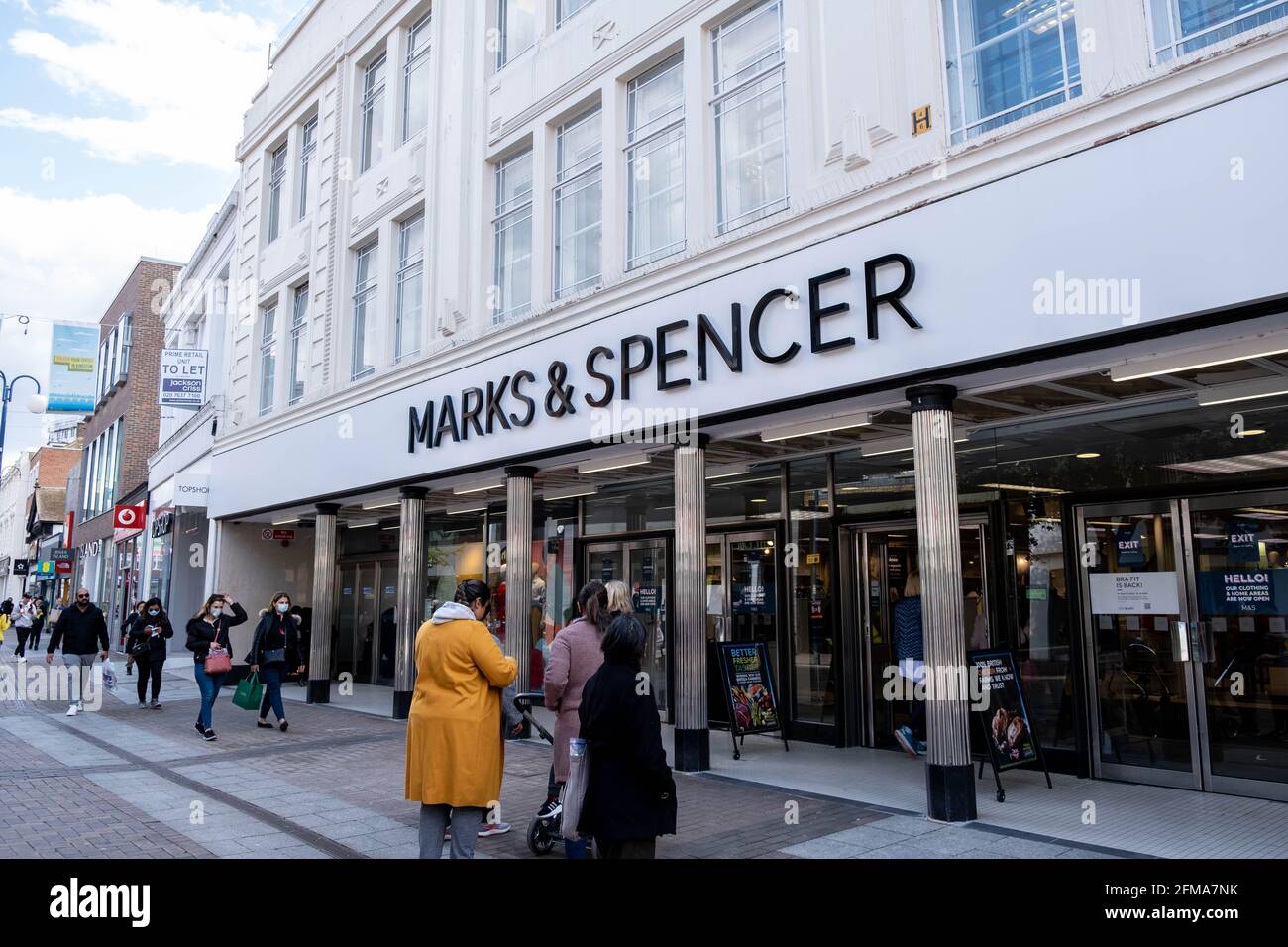 Marks and spencer external hires stock photography and images Alamy