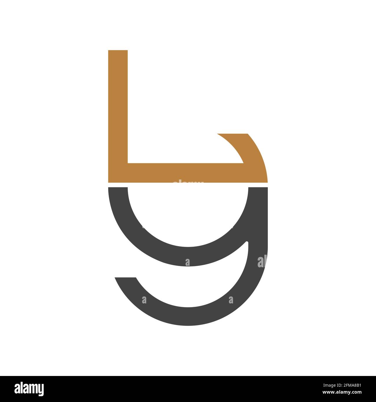 GL, LG, G AND L Abstract initial monogram letter alphabet logo design ...