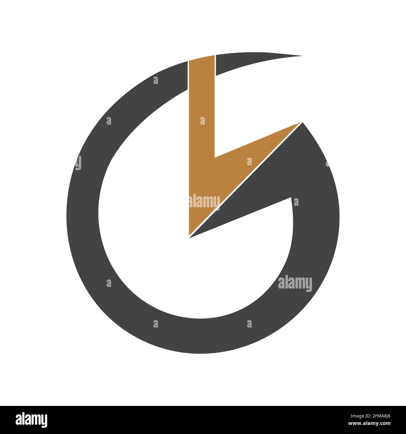 GL, LG, G AND L Abstract initial monogram letter alphabet logo design ...