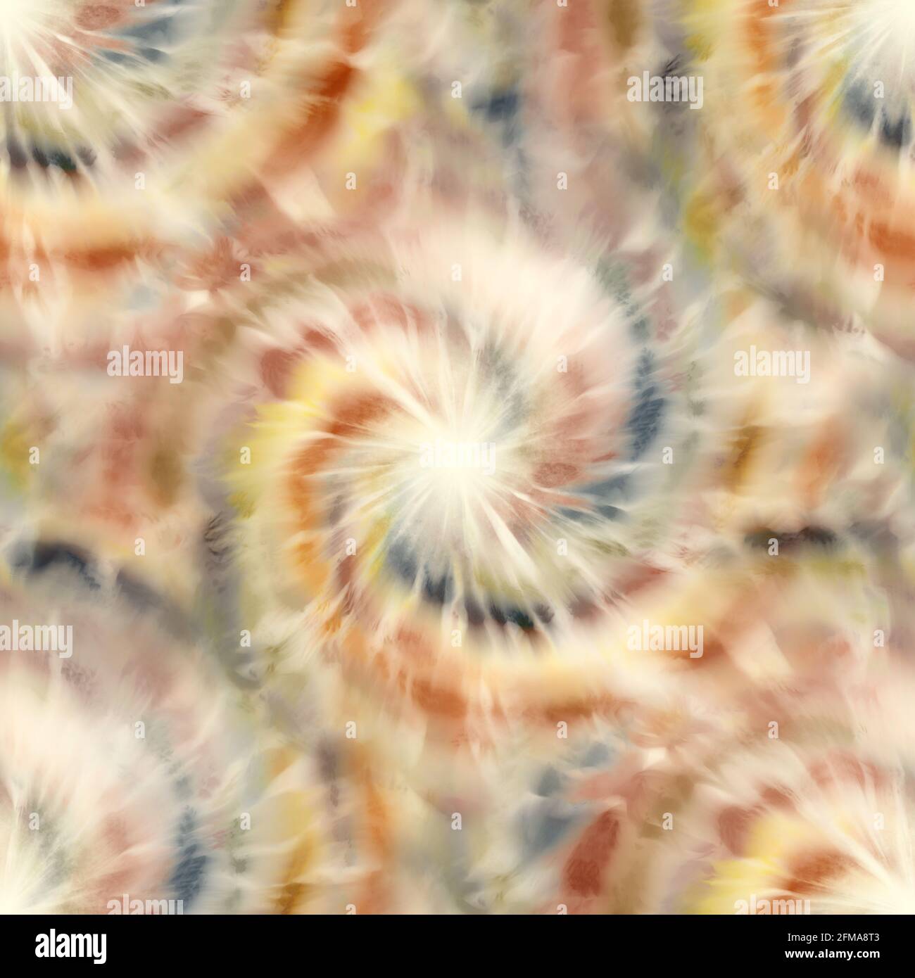 Seamless spiral tie dye pattern for surface design print Stock Photo ...