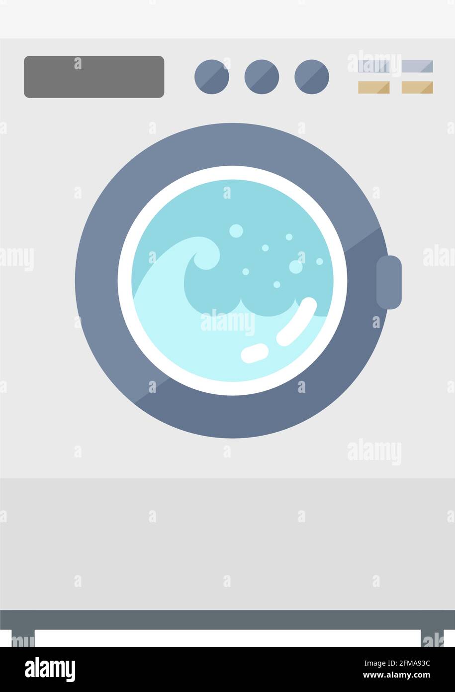 Drum type washing machine.Vector illustration that is easy to edit Stock Vector Image & Art Alamy