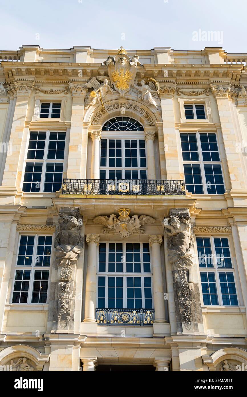 Berlin, Mitte, Berlin Palace, facade, north portal Stock Photo - Alamy