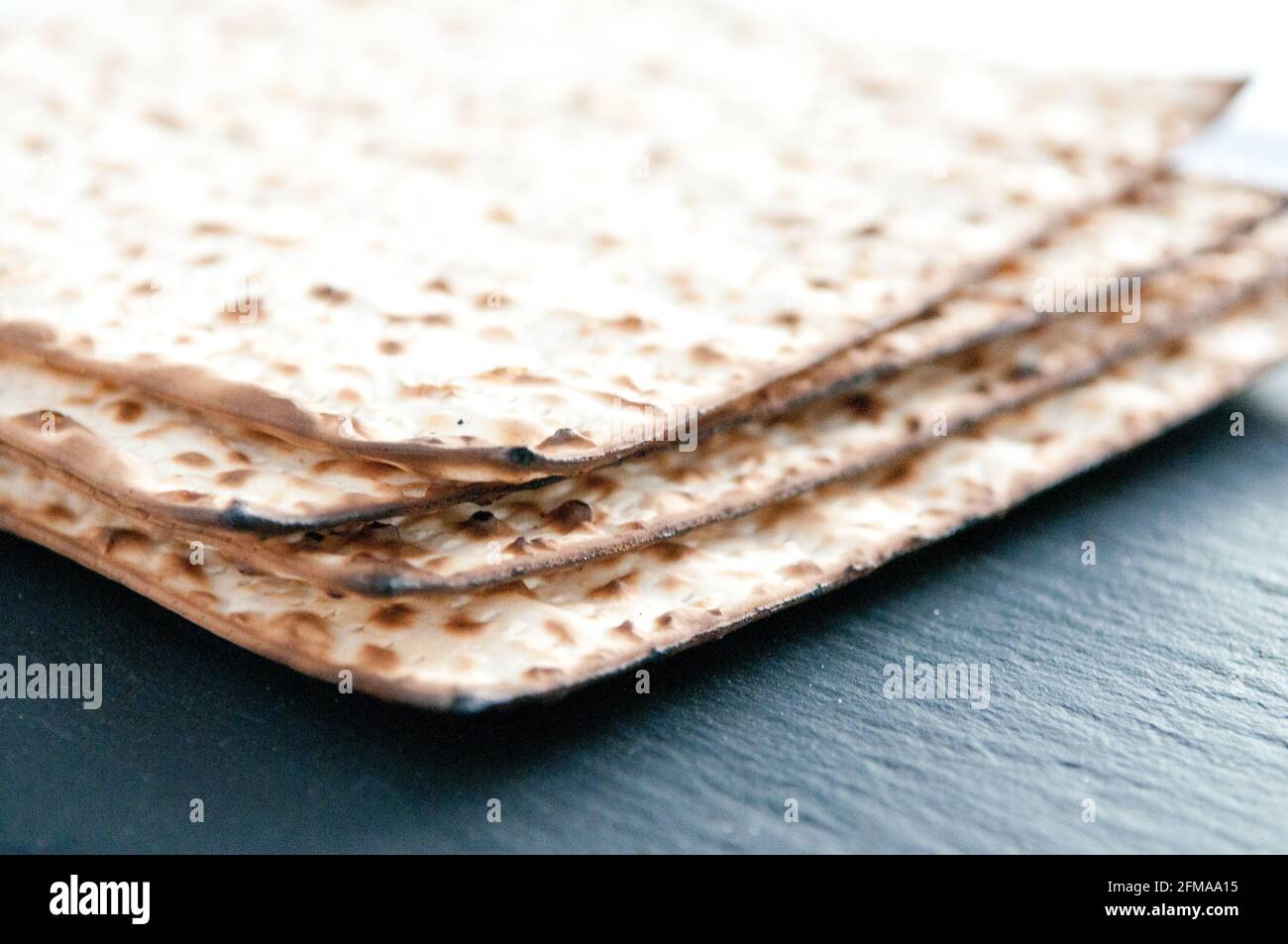 matzo flat bread for tradition Stock Photo Alamy