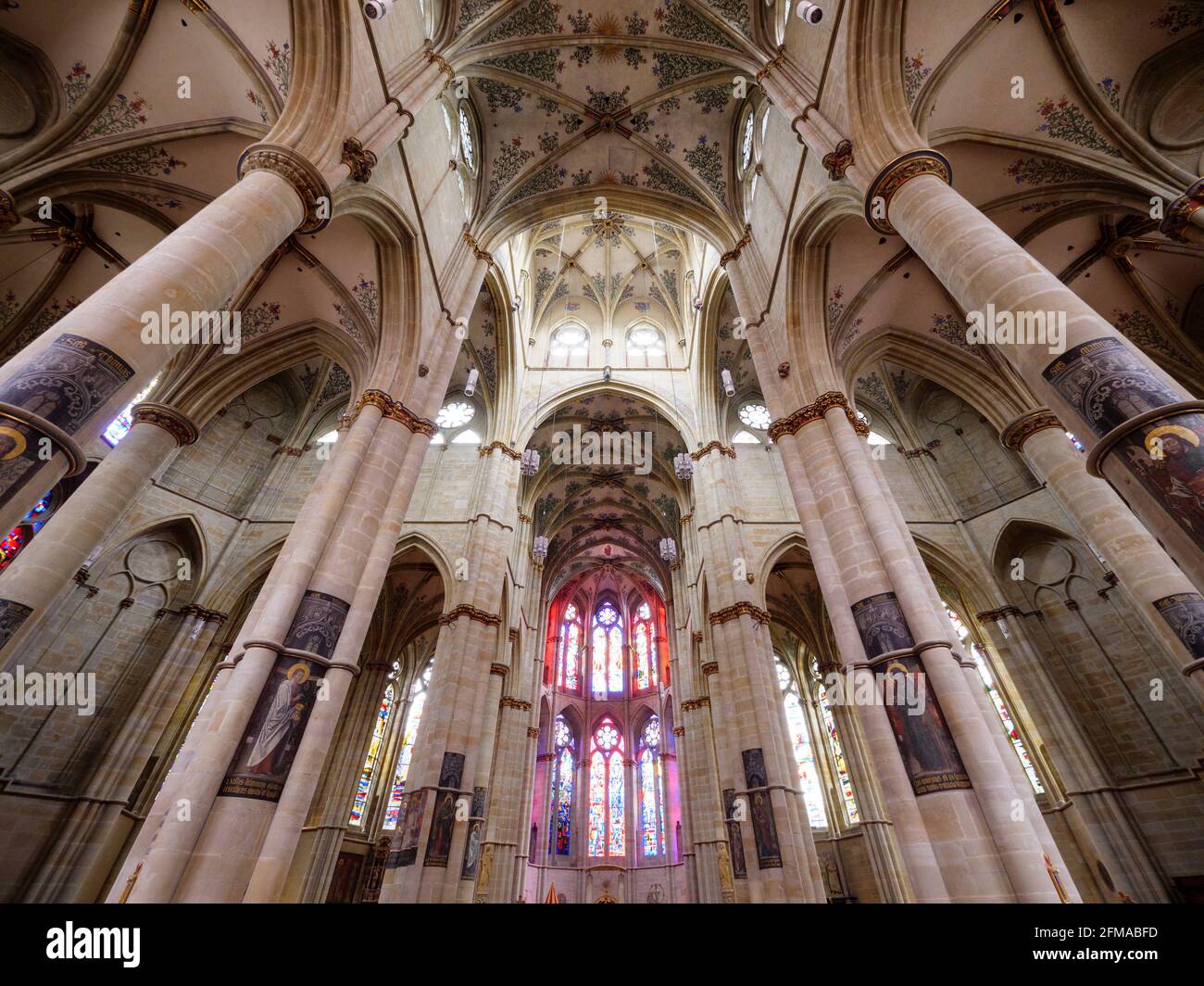 Church of Our Lady, inside, Trier, UNESCO World Heritage, Rhineland-Palatinate, Germany Stock Photo