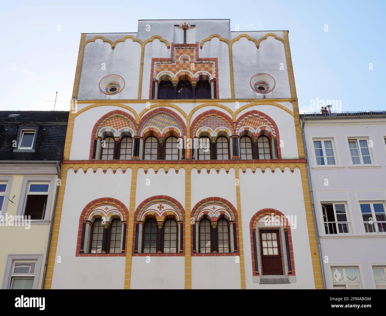 Dreikönigenhaus, Trier, UNESCO World Heritage, Rhineland-Palatinate, Germany Stock Photo