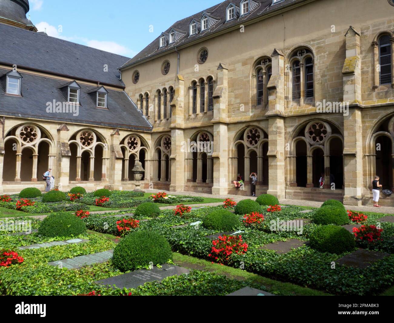 Cathedral, cloister, Trier, UNESCO World Heritage, Rhineland-Palatinate, Germany Stock Photo
