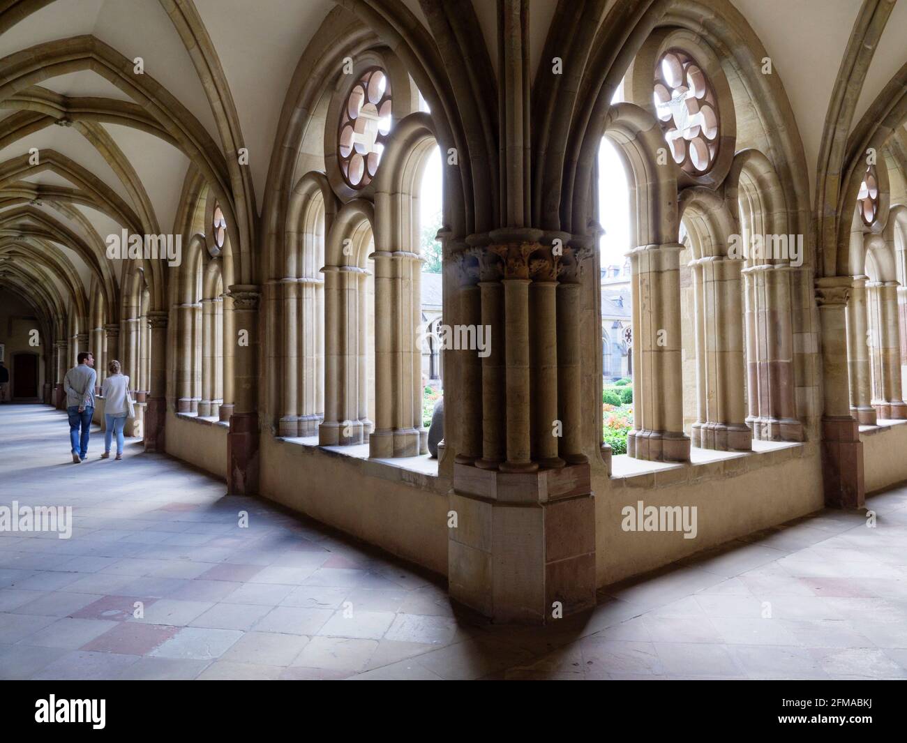 Cathedral and Church of Our Lady, cloister, Trier, UNESCO World Heritage, Rhineland-Palatinate, Germany Stock Photo