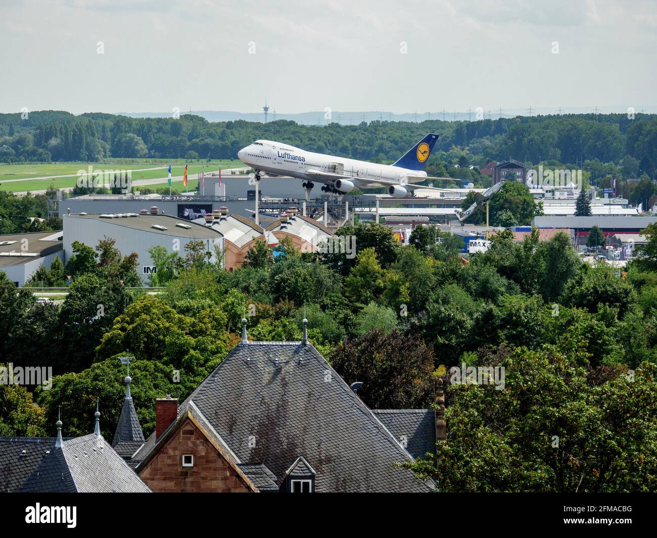 View of the Technik Museum Speyer, UNESCO World Heritage Site, Rhineland-Palatinate, Germany Stock Photo