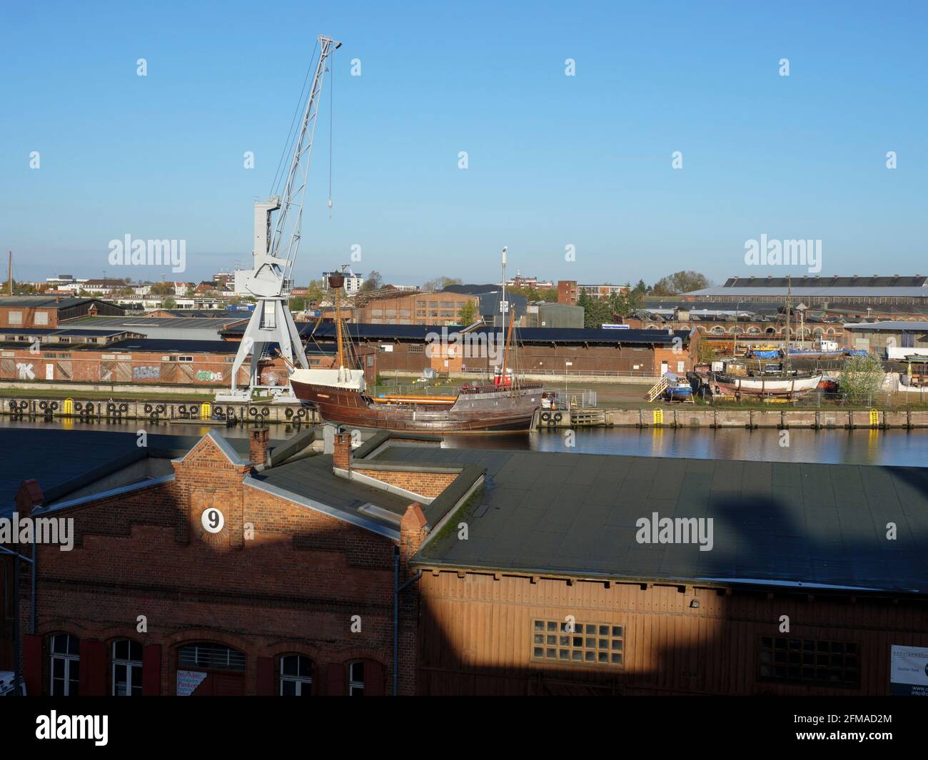 Harbor, old town, Lübeck, Schleswig-Holstein, Germany Stock Photo - Alamy