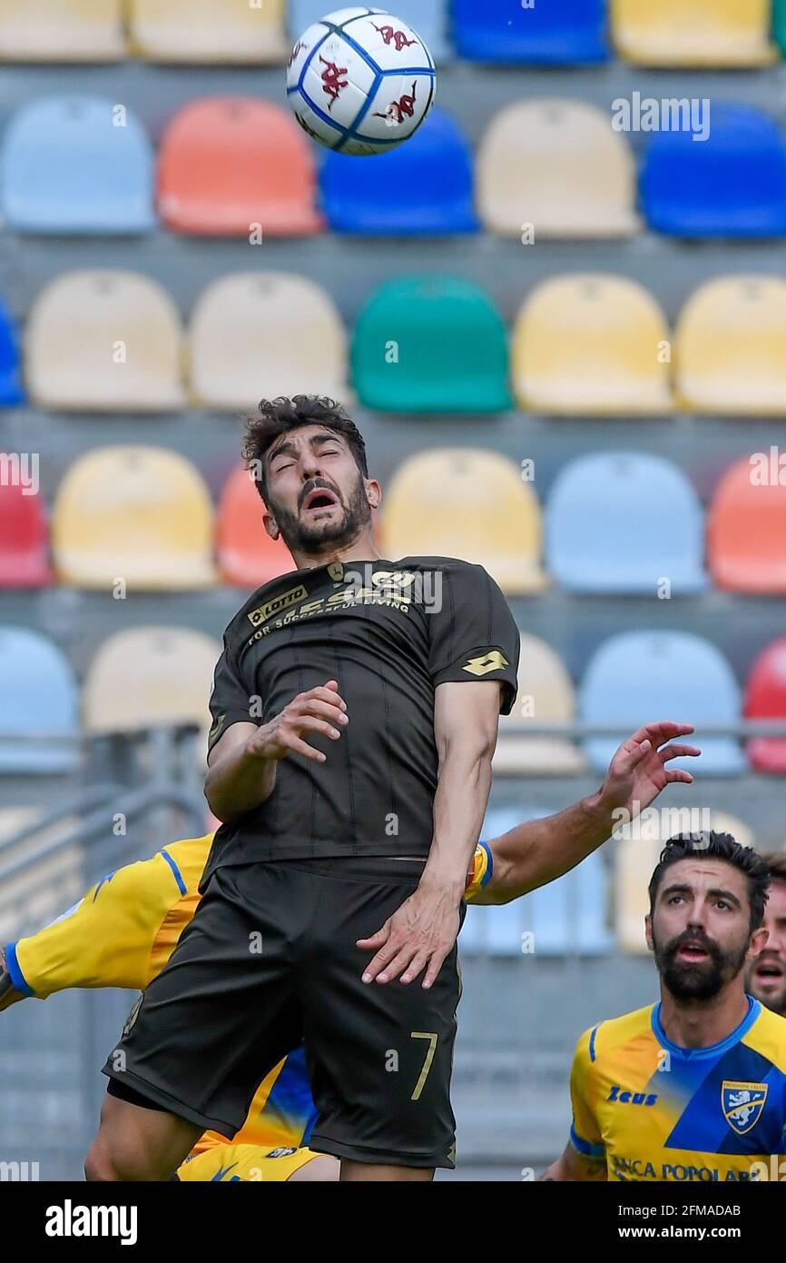 Frosinone, Italy, 7 May, 2021 Andrea Nalini of Vicenza at the Frosinone vs Vicenza Serie B League Credit:Roberto Ramaccia/Alamy Live News Stock Photo