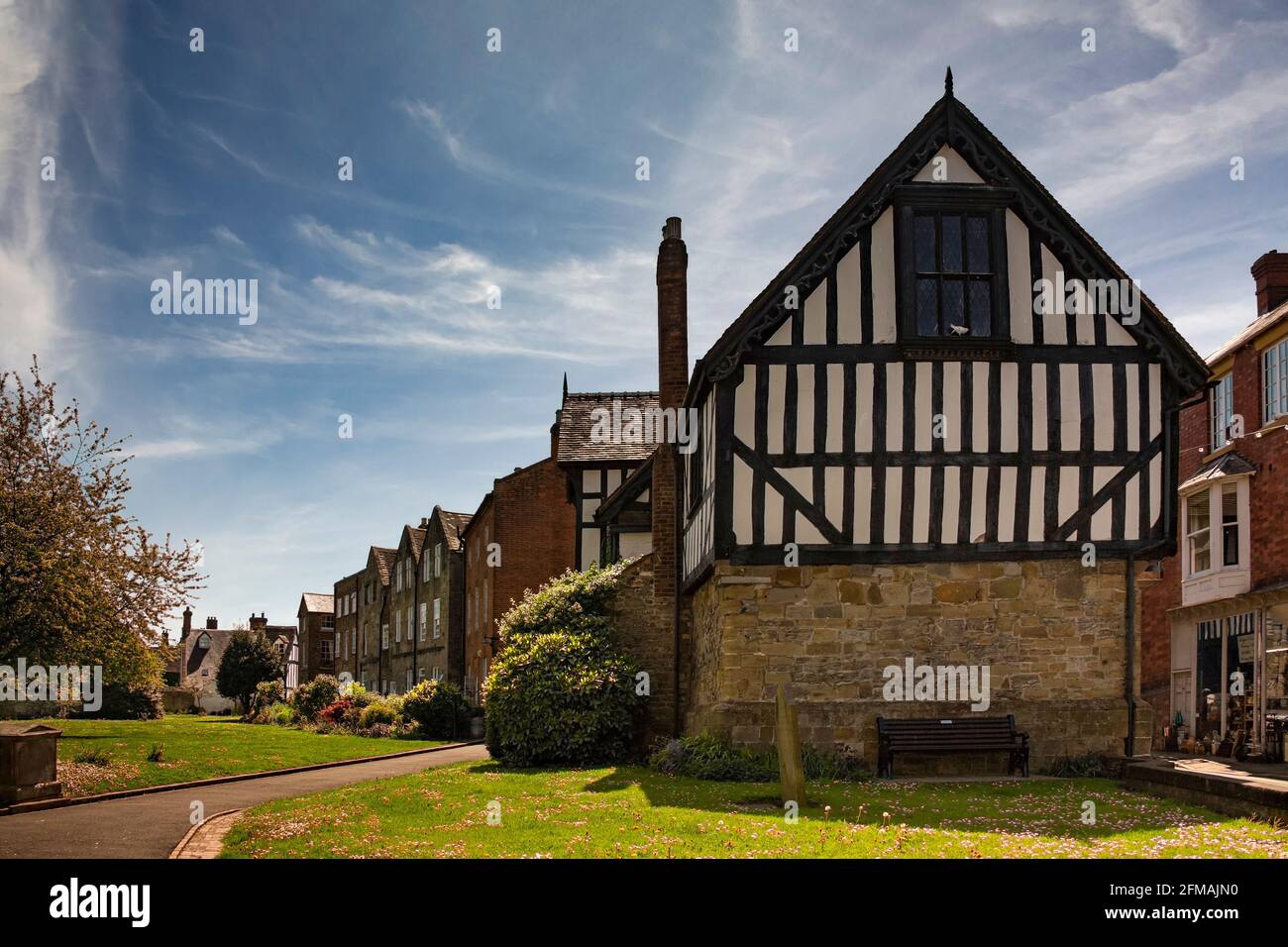 Much Wenlock, with a population of around 3,000 people, is a medieval