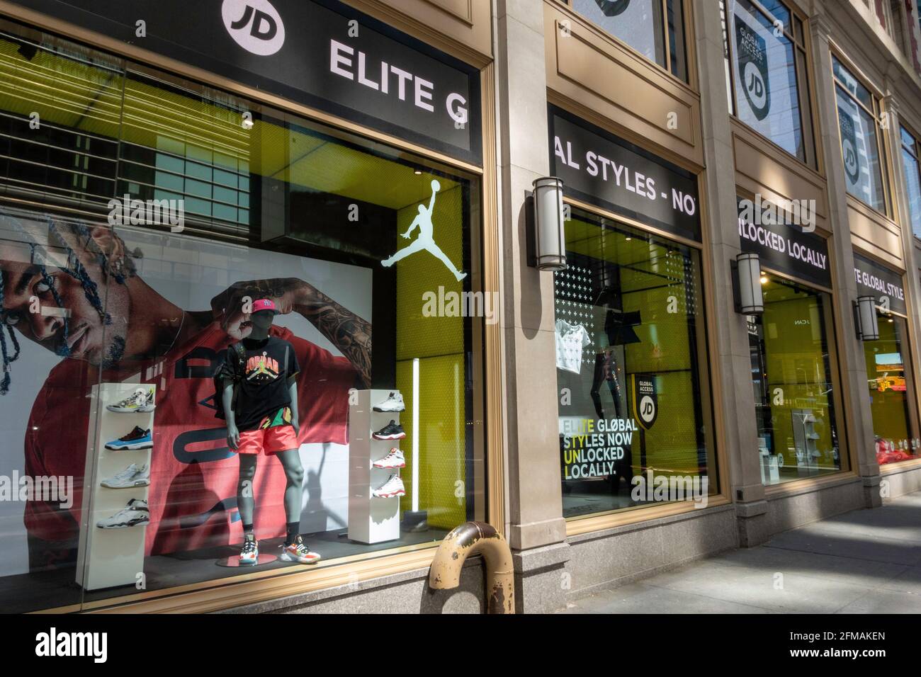 JD Sports is an outlet store in Times Square, New York City, USA 2021 Stock  Photo - Alamy