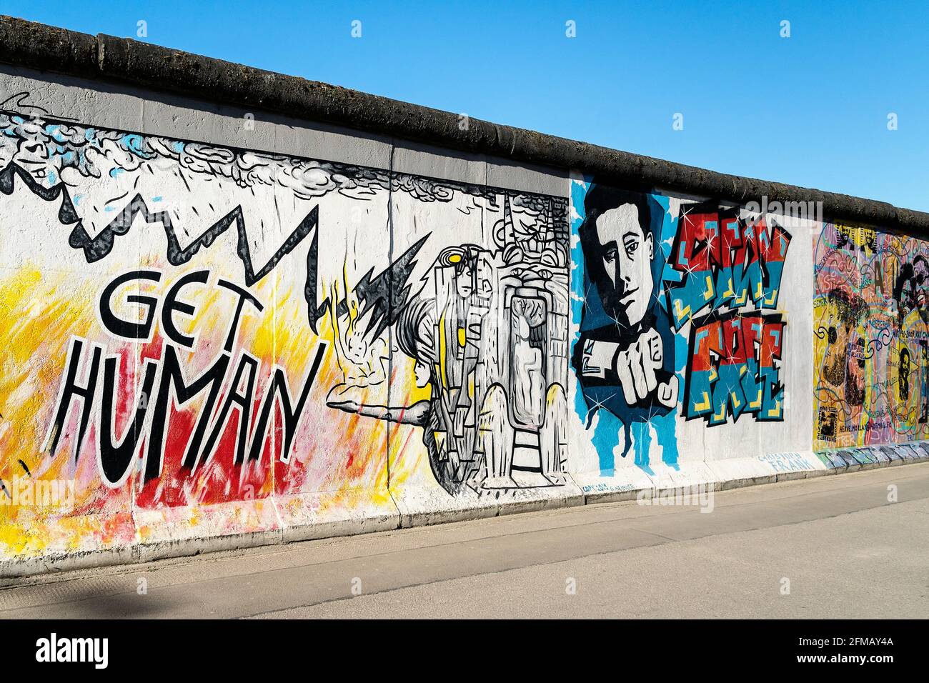 絵画 Berlin East Side Gallery Berlin: Karsten Wenzel – Die Beständigkeit