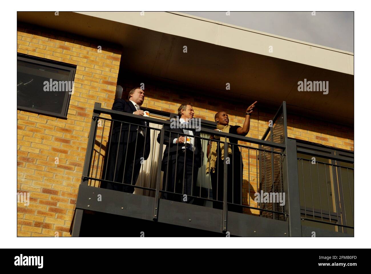 Government unveils 5 yr housing plans......Tony Blair and John Prescott