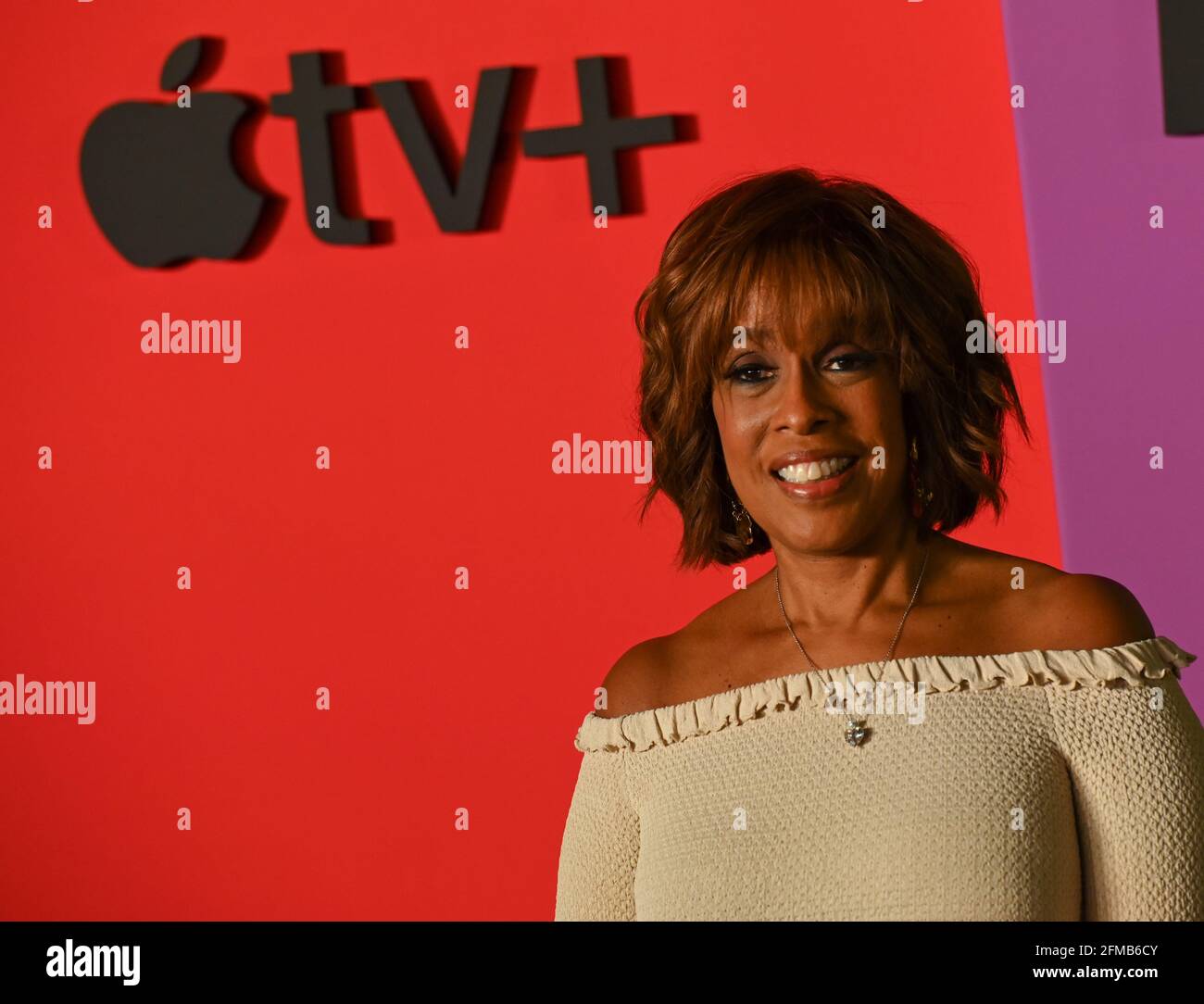 Gayle King arrives to The Morning Show New York Premiere by APPLE TV, held at Lincoln Center in New York City, Monday, October 28, 2019. Photo by Jennifer Graylock-Graylock.com 917-519-7666 Stock Photo