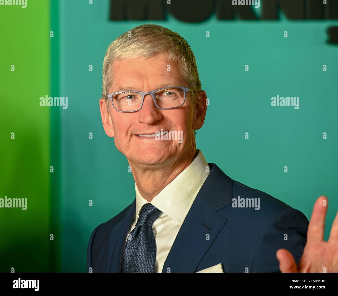 APPLE CEO Tim Cook arrives to The Morning Show New York Premiere by APPLE TV, held at Lincoln