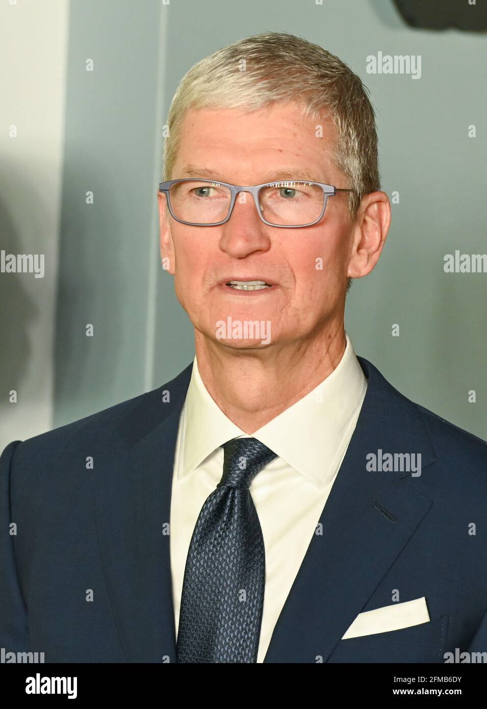 APPLE CEO Tim Cook arrives to The Morning Show New York Premiere by APPLE TV, held at Lincoln