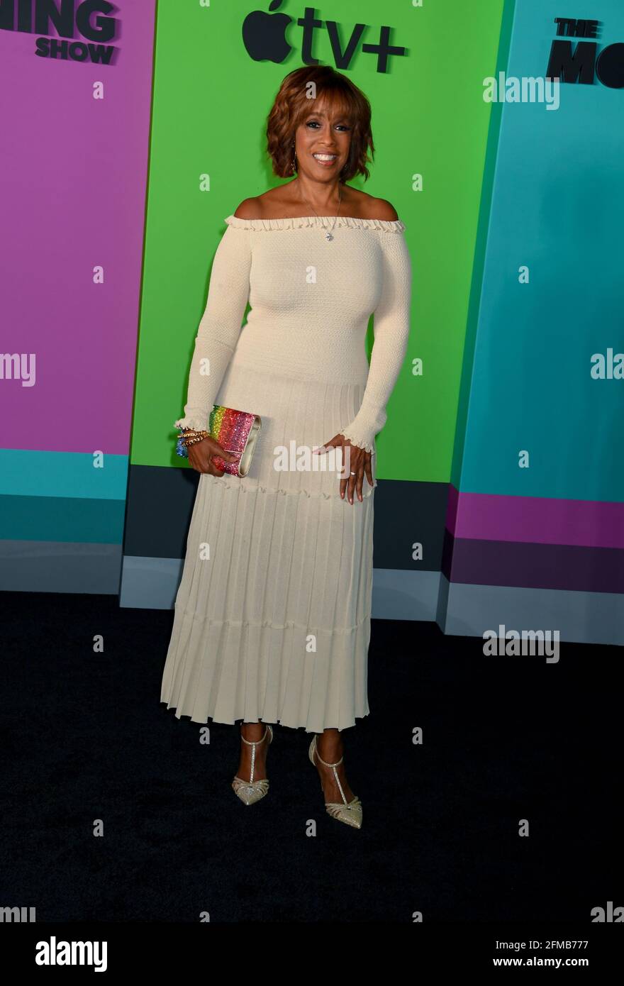 Gayle King arrives to The Morning Show New York Premiere by APPLE TV, held at Lincoln Center in New York City, Monday, October 28, 2019. Photo by Jennifer Graylock-Graylock.com 917-519-7666 Stock Photo
