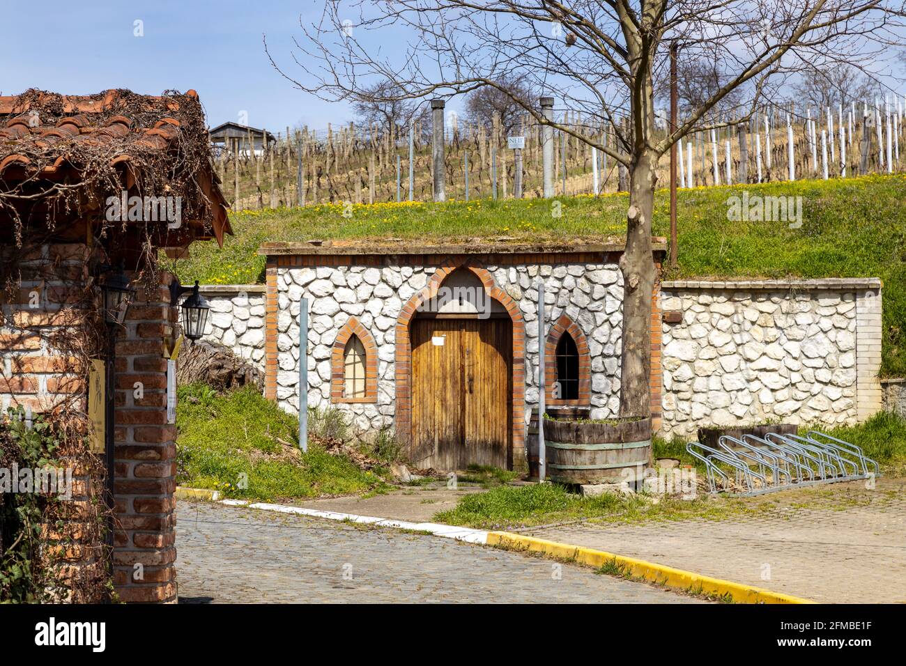 Kraví Hora, Vinařská obec Bořetice,Slovacko, Morava, Ceska republika / Kravi  hora, Winery village Boretice, South Moravia, Czech republic Stock Photo -  Alamy