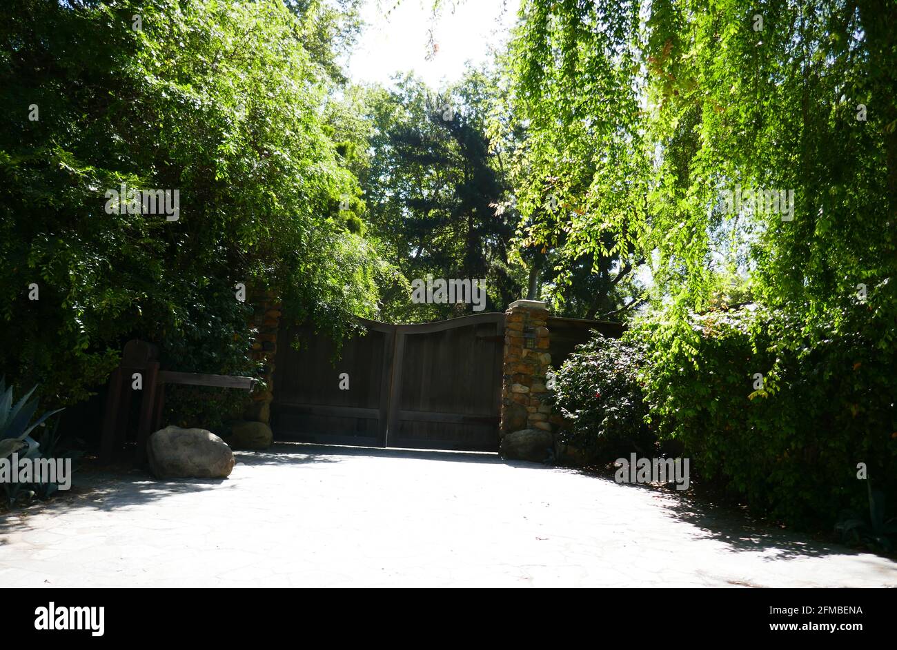 Pacific Palisades, California, USA 3rd May 2021 A general view of  atmosphere of Musician Dennis Wilson of the Beach Boys former Home/house at  14400 Sunset Blvd where he met and lived with