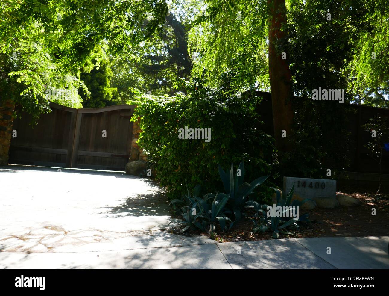 Pacific Palisades, California, USA 3rd May 2021 A general view of  atmosphere of Musician Dennis Wilson of the Beach Boys former Home/house at  14400 Sunset Blvd where he met and lived with