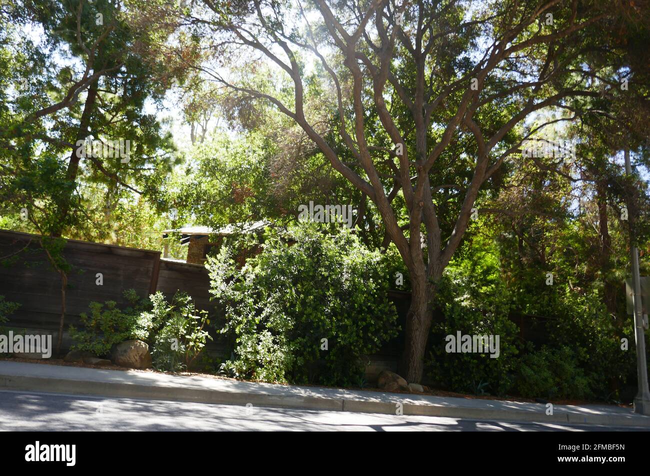 Pacific Palisades, California, USA 3rd May 2021 A general view of  atmosphere of Musician Dennis Wilson of the Beach Boys former Home/house at  14400 Sunset Blvd where he met and lived with