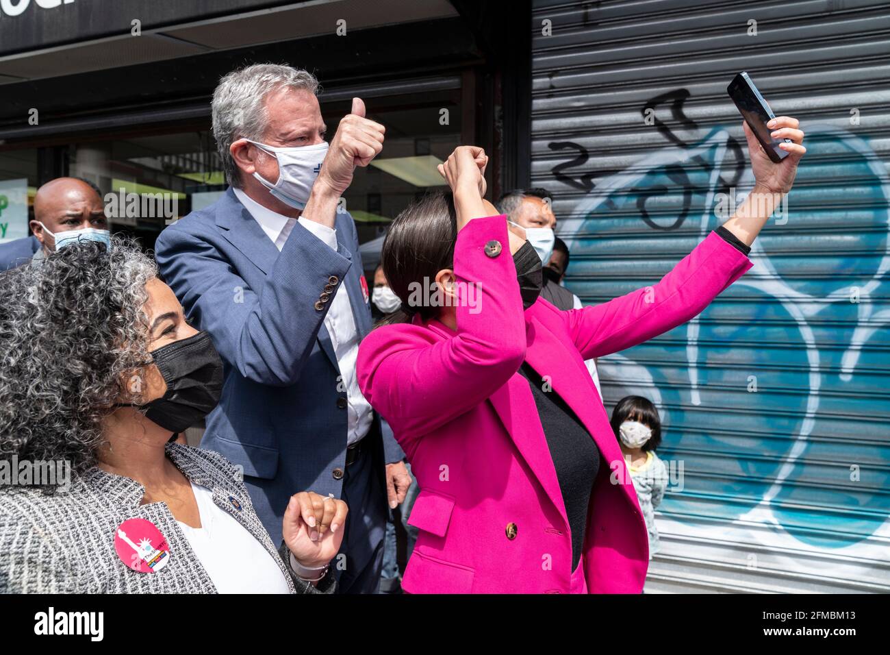 New York, NY - May 7, 2021: Assemblywoman Karines Reyes, U. S ...