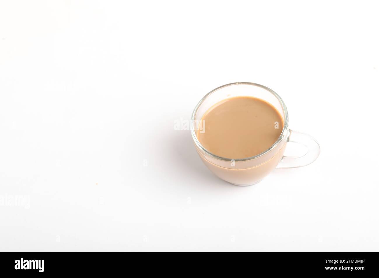 Chai. traditional indian tea on white background Stock Photo - Alamy