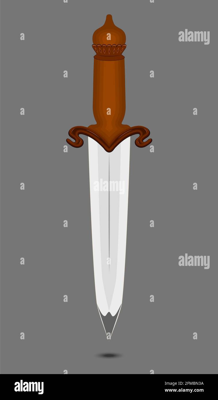 Medieval illustration of daggers hi-res stock photography and images ...