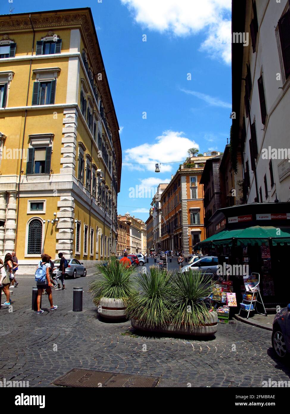 Sold Rome Street The vintage street in the center of Rome, Italy Stock Photo - Alamy
