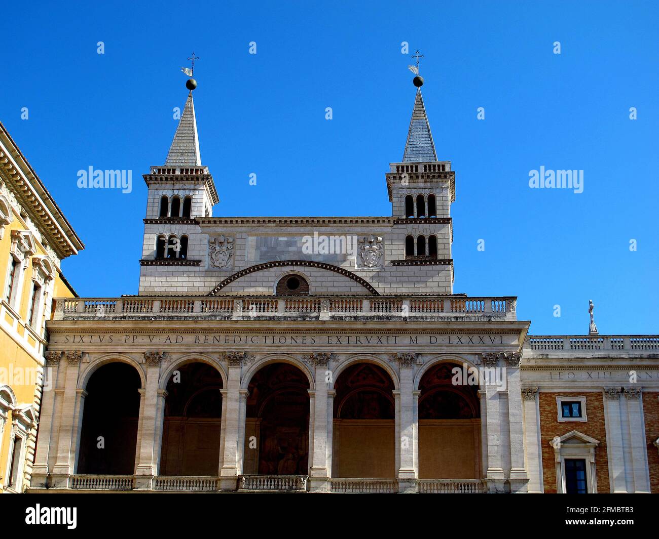 Archbasilica of Saint John Lateran, Rome, Italy Stock Photo Alamy