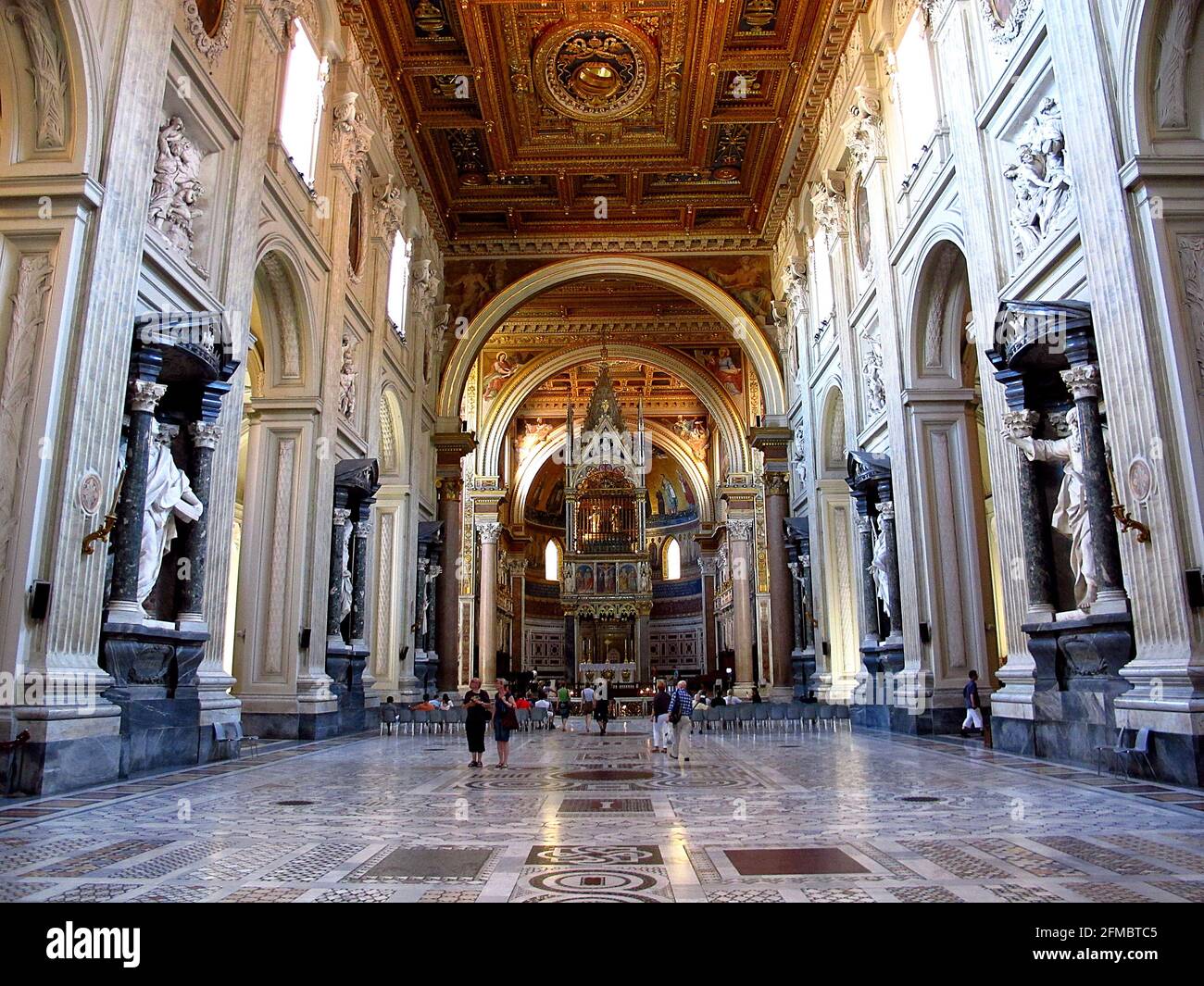 Archbasilica of Saint John Lateran, Rome, Italy Stock Photo Alamy