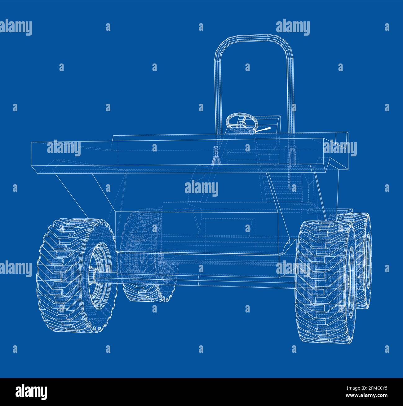 Dumper Truck. Vector Stock Vector Image & Art - Alamy