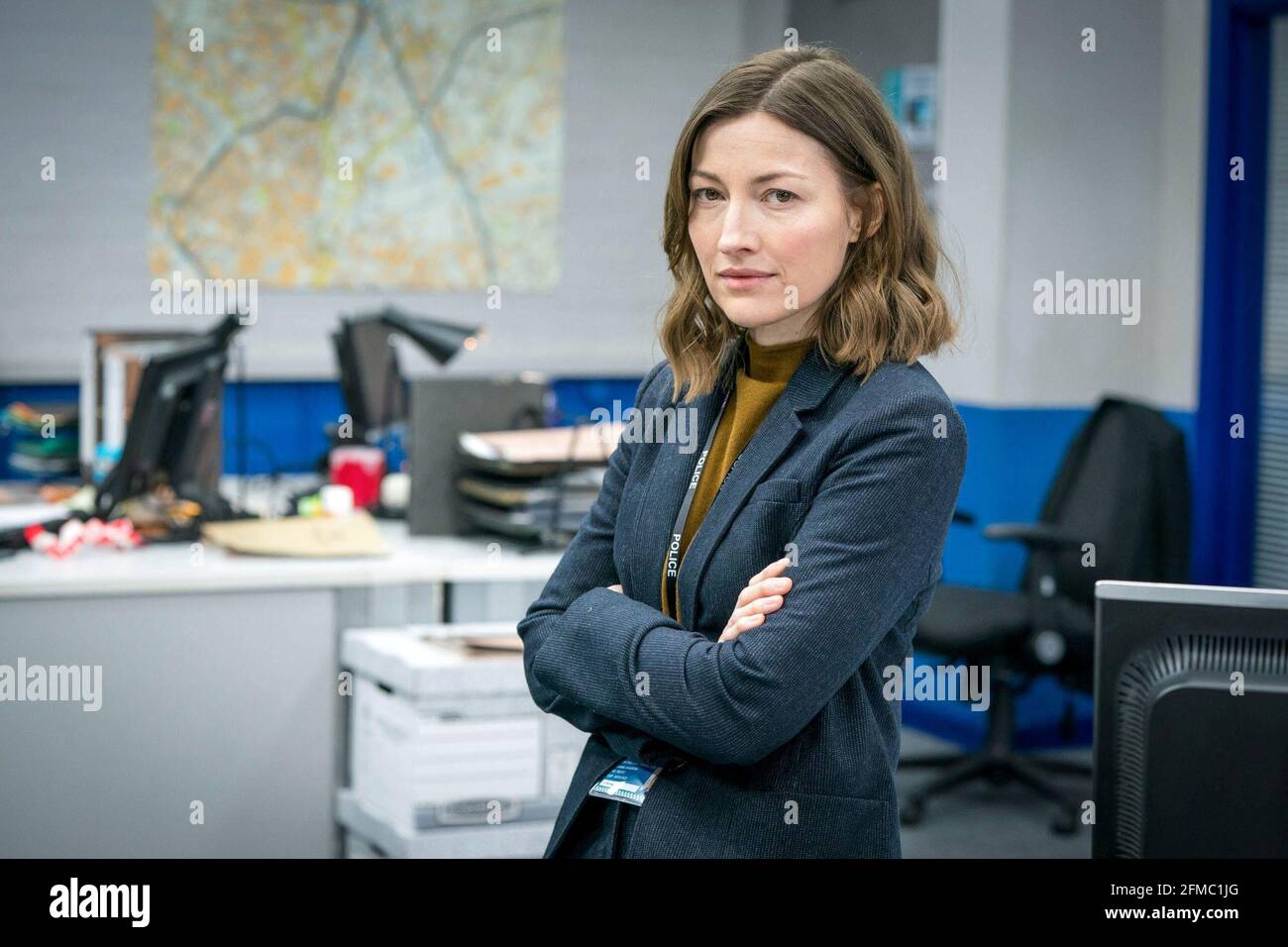 KELLY MACDONALD in LINE OF DUTY (2012), directed by JED MERCURIO. Credit: BBC DRAMA PRODUCTIONS / Album Stock Photo