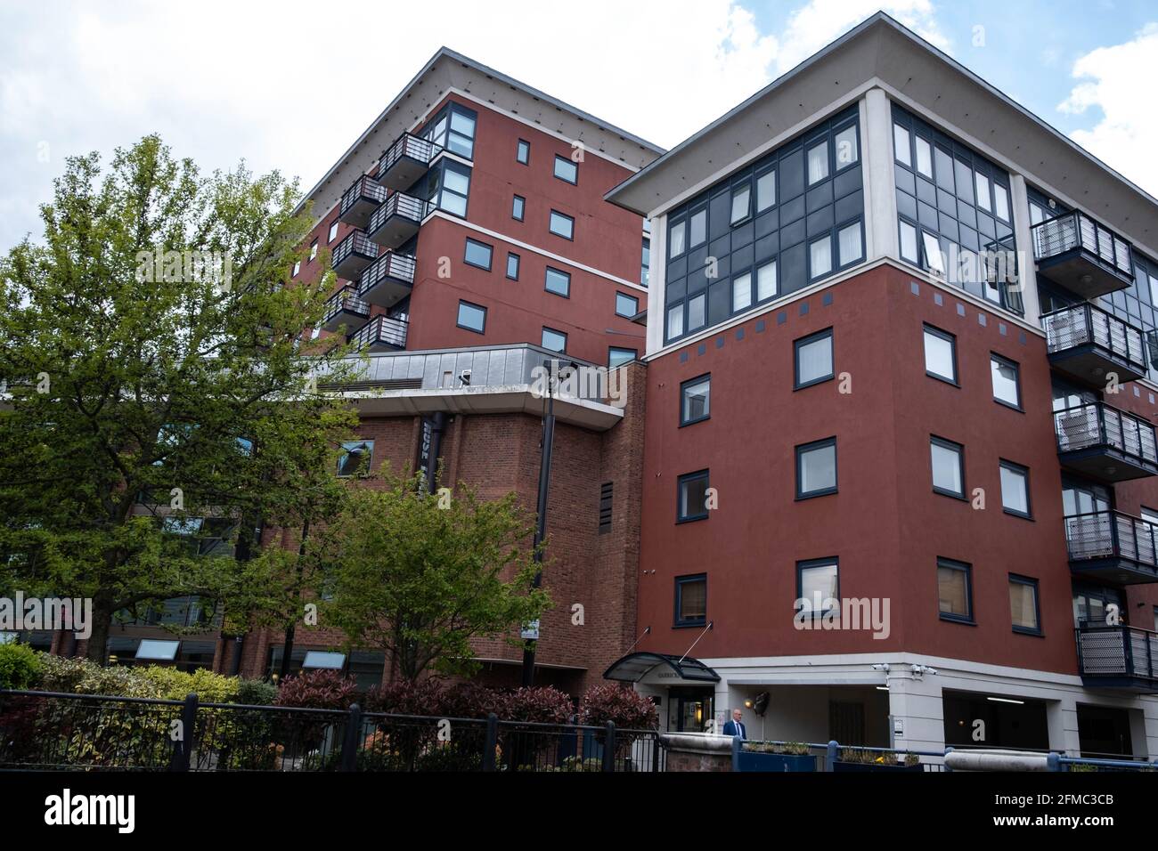 Kingston Upon Thames London UK, May 07 2021, Development Of Luxury Town