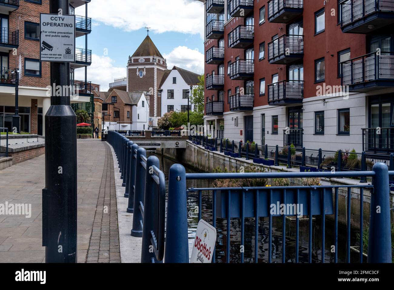 Kingston Upon Thames London UK, May 07 2021, Development Of Luxury Town
