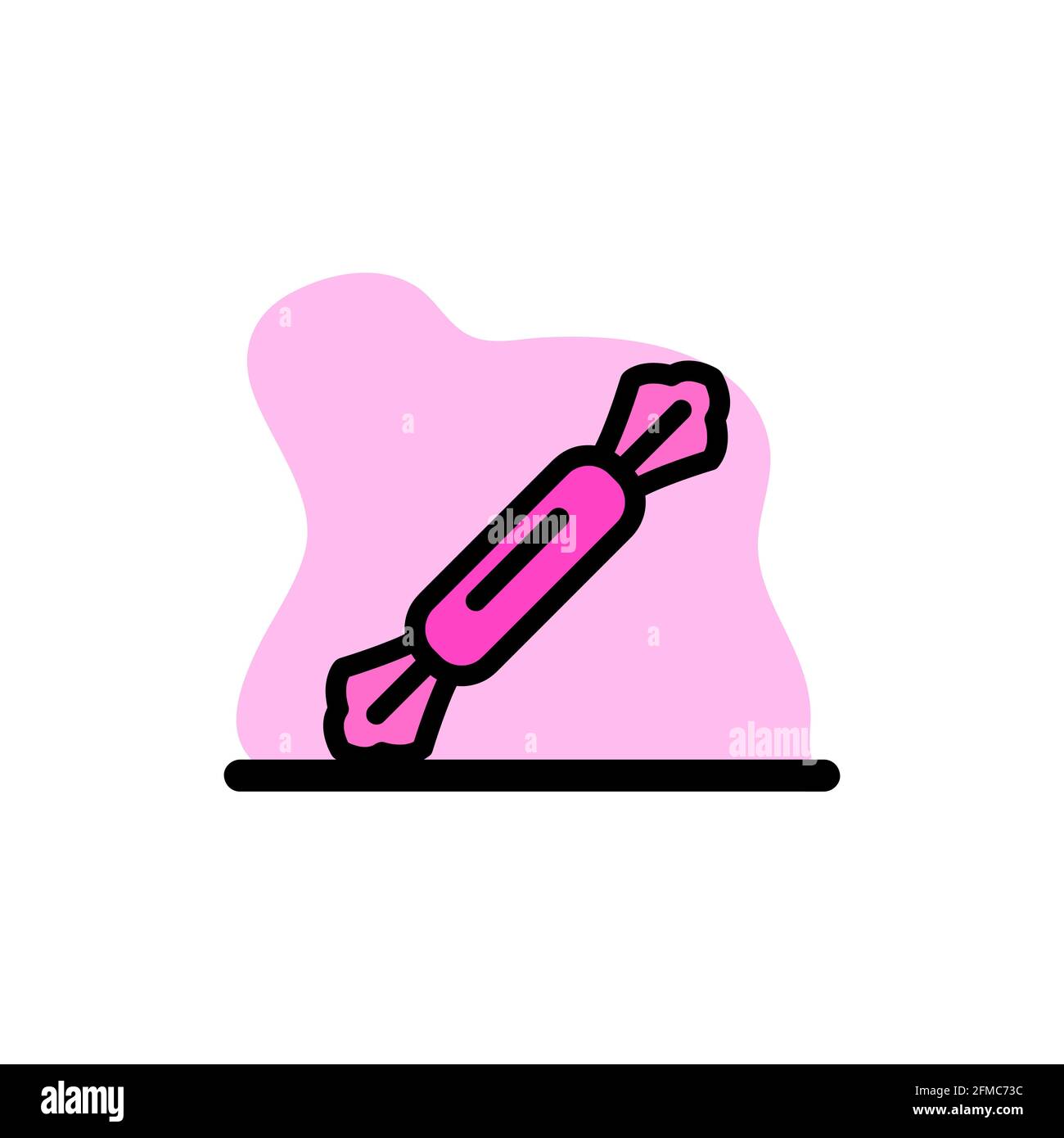 Candy Concept Vector Icon Design Illustration eps10 Stock Vector