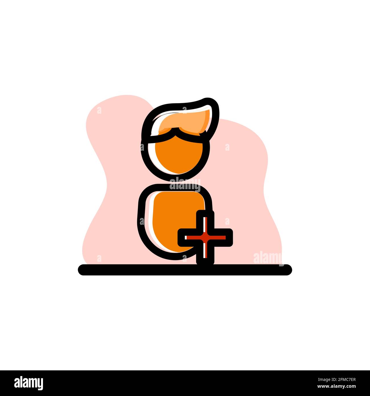 Account Vector Concept Illustration Icon Vector Design eps10 Stock Vector