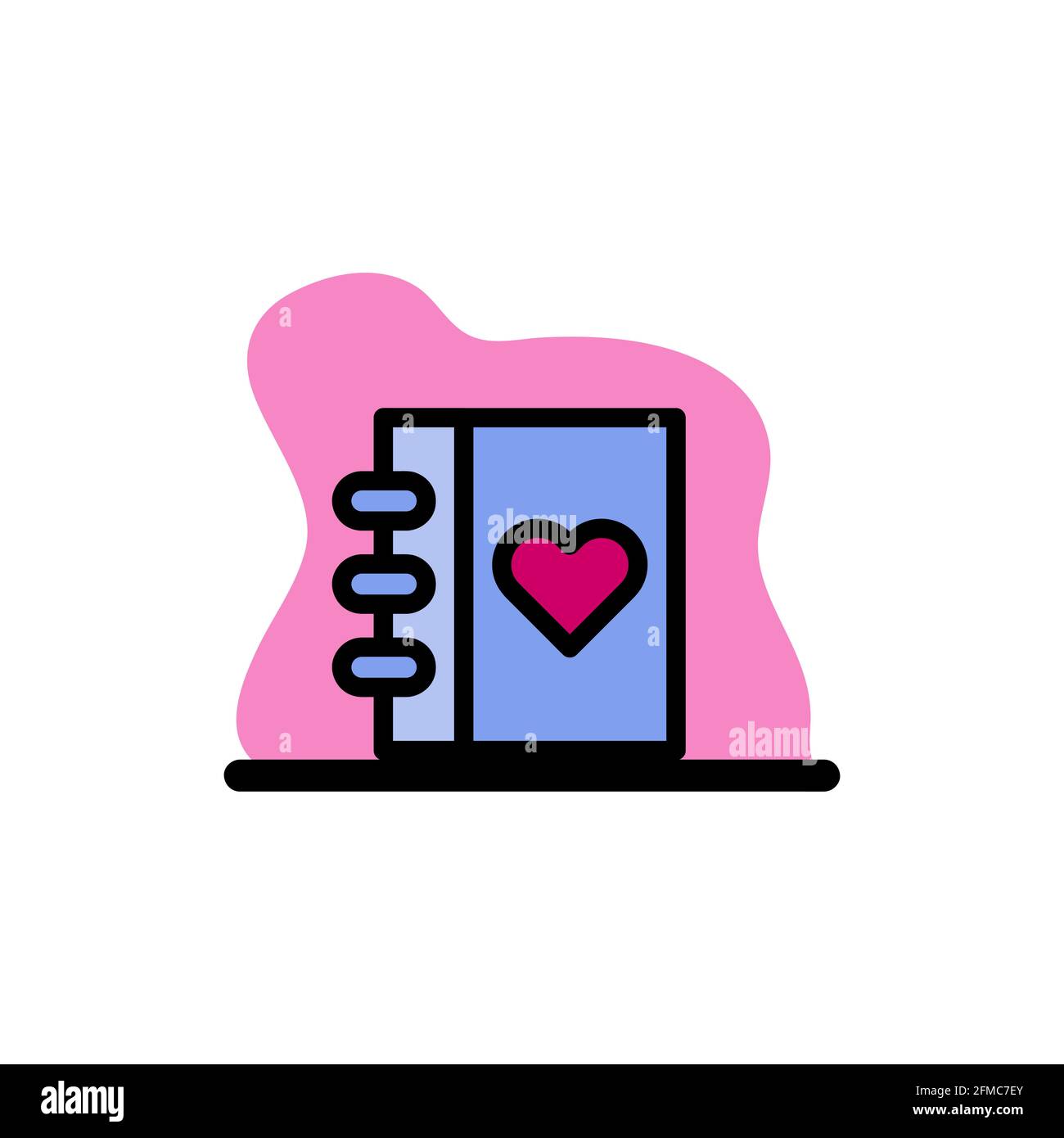 Love story vector vectors hi-res stock photography and images - Alamy