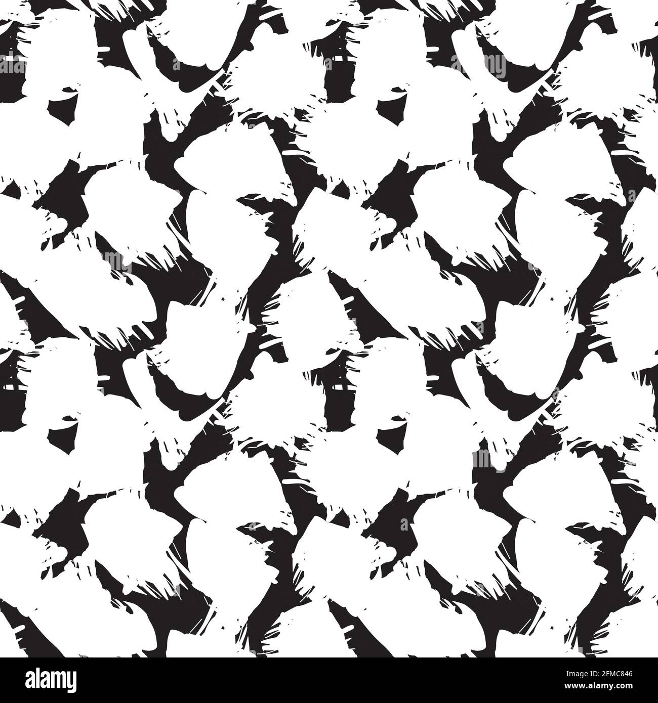 Brush stroke Camouflage abstract seamless pattern background suitable ...