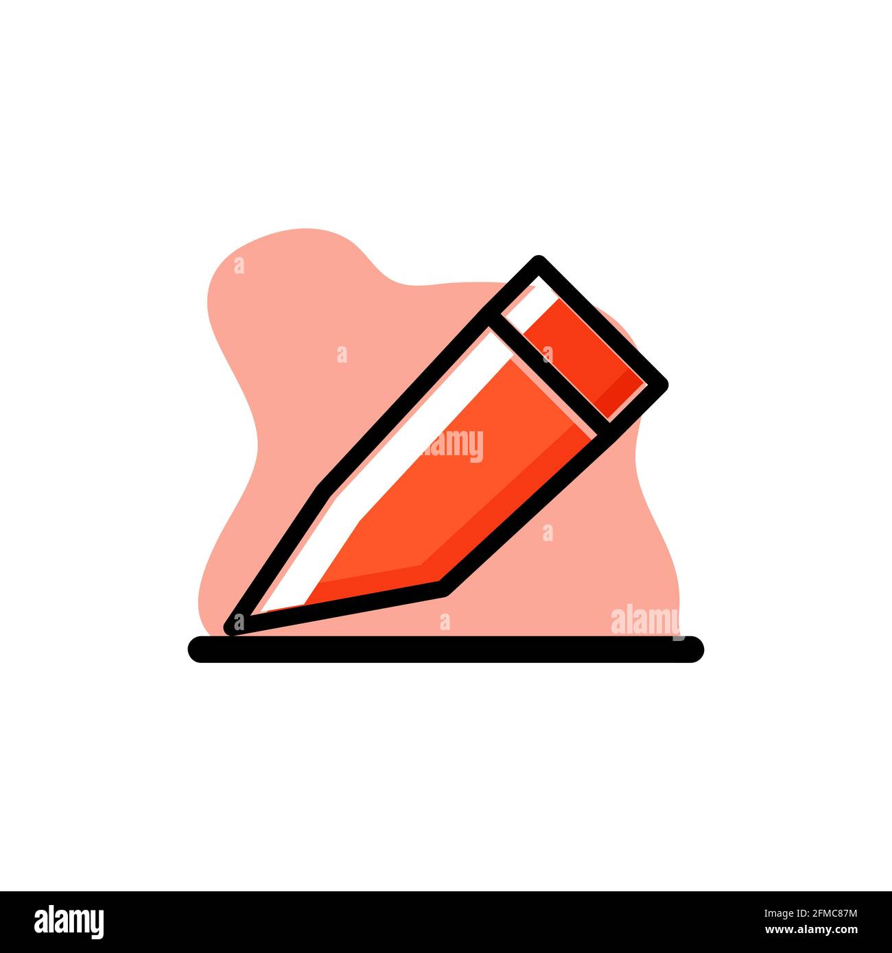 Slice Tool Conceptual Vector Illustration Design Icon eps10 great for any purposes Stock Vector