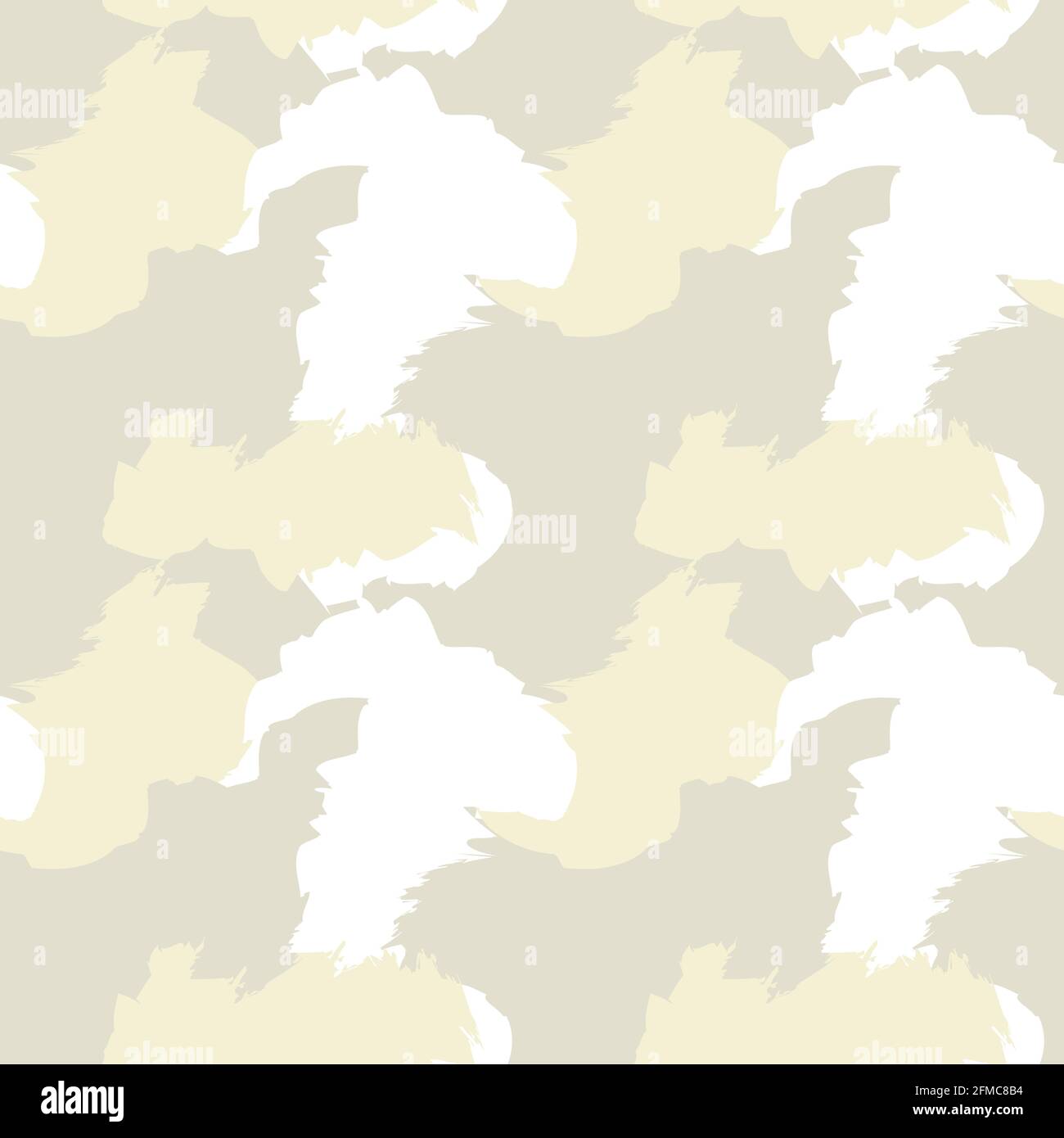 Brush stroke Camouflage abstract seamless pattern background suitable ...
