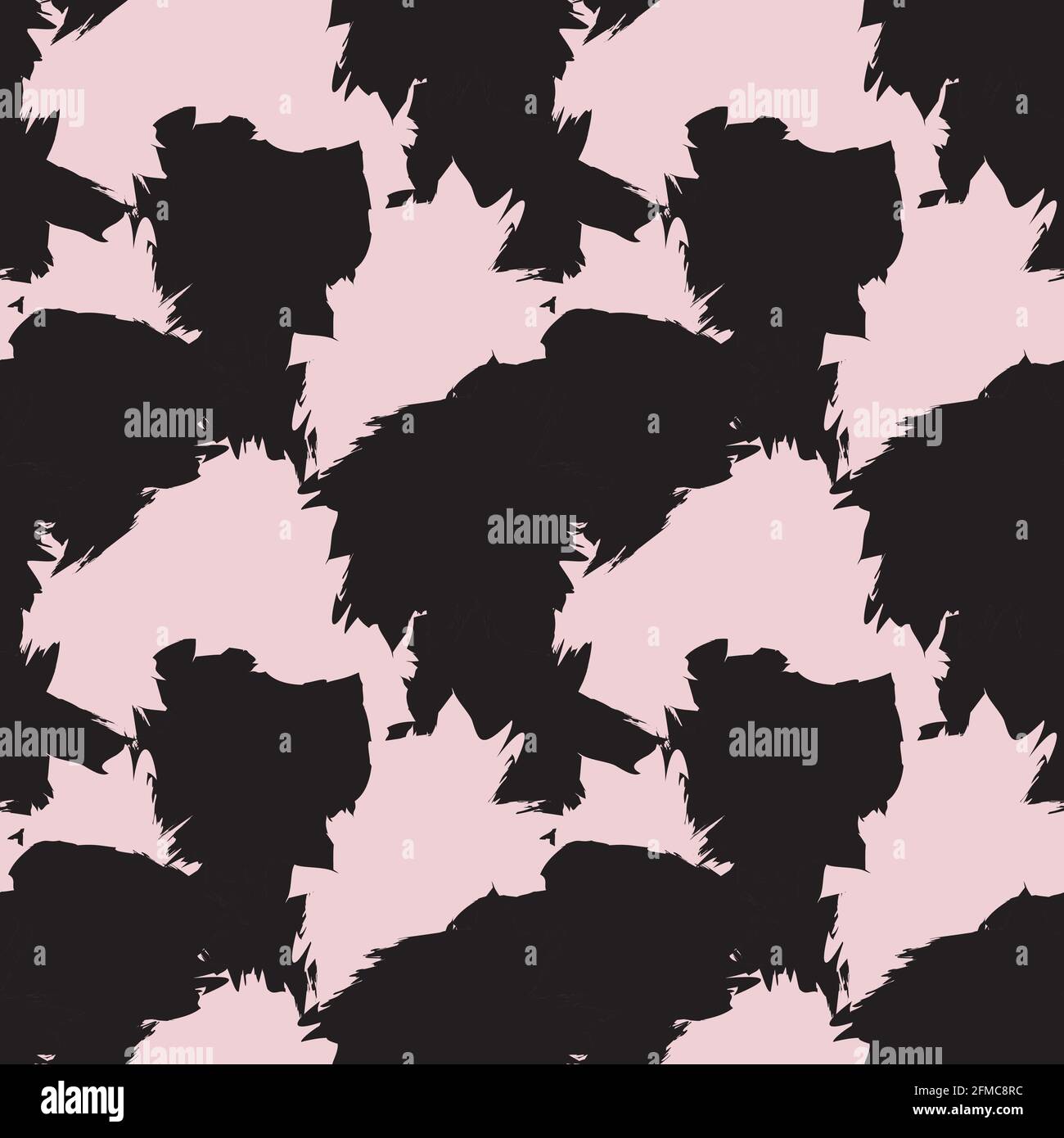 Brush stroke Camouflage abstract seamless pattern background suitable ...