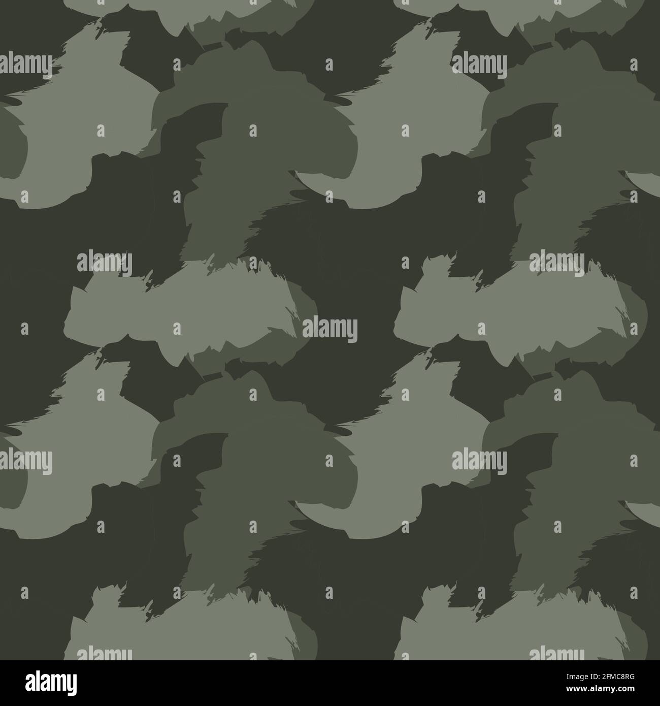 Brush stroke Camouflage abstract seamless pattern background suitable ...