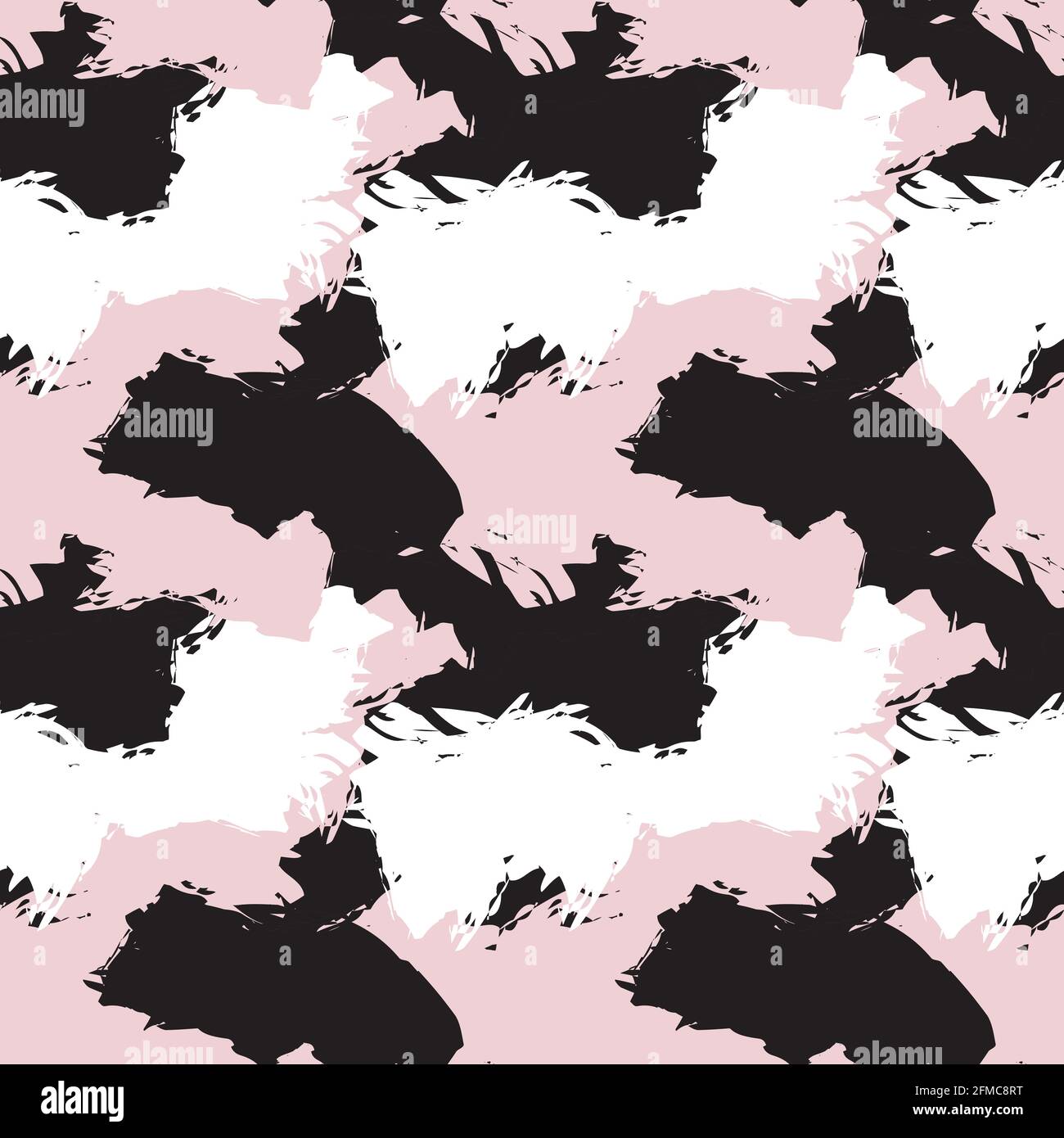 Brush stroke Camouflage abstract seamless pattern background suitable ...