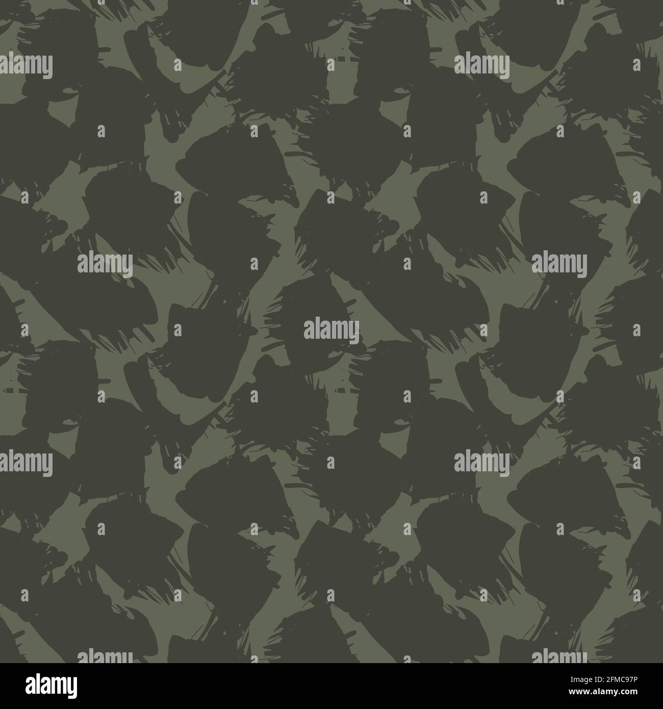 Brush stroke Camouflage abstract seamless pattern background suitable ...