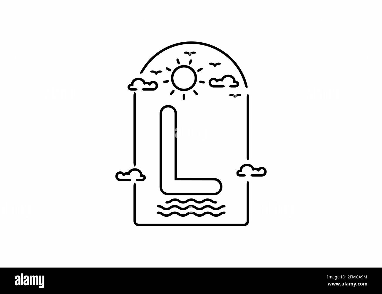 initial letter alphabet logo design Stock Vector Image & Art - Alamy